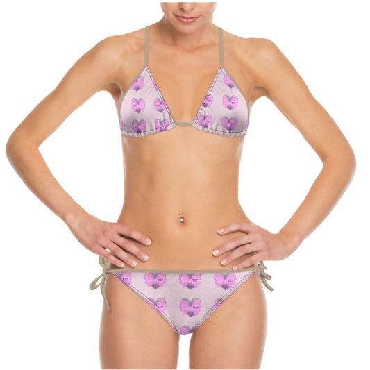 Good girl Bow Heart Bikini
