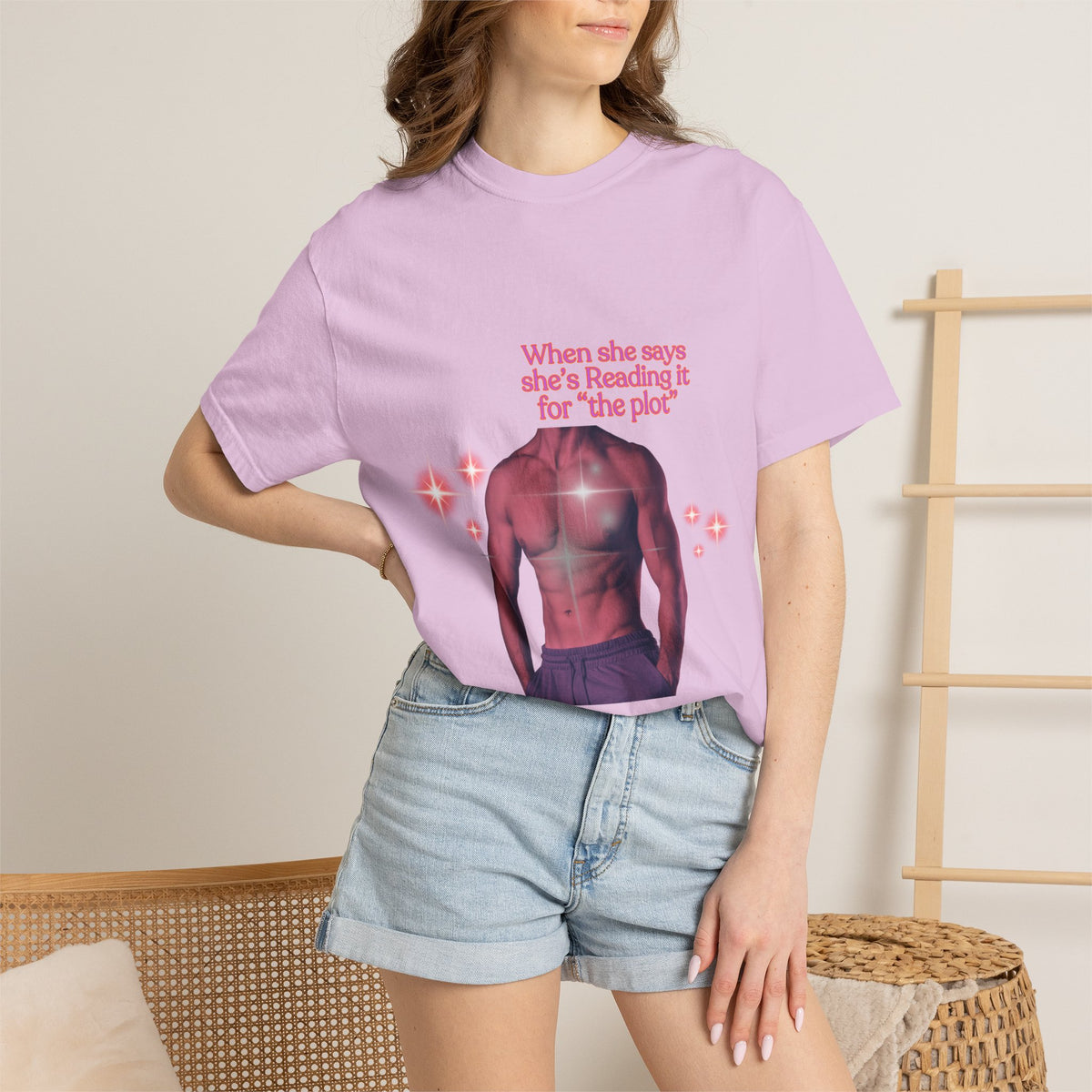 Scandalous Reading Romance for the Plot T-shirt